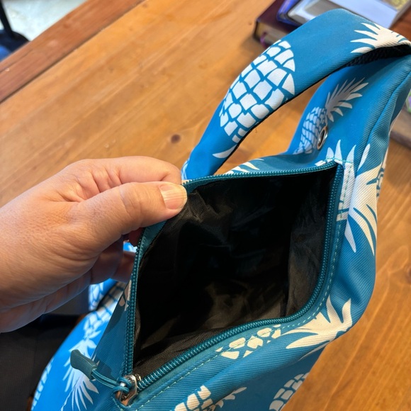 The Kamo womens pineapple crossbody sling backpack blue - Picture 10 of 10